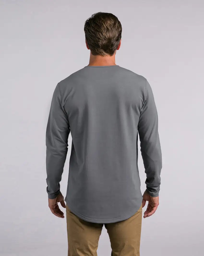 Drop-Cut Long Sleeve: Bylt Signature