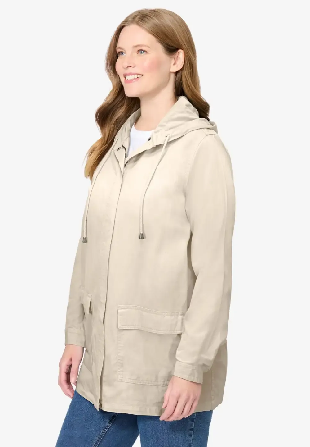 Lightweight Utility Hoodie Jacket