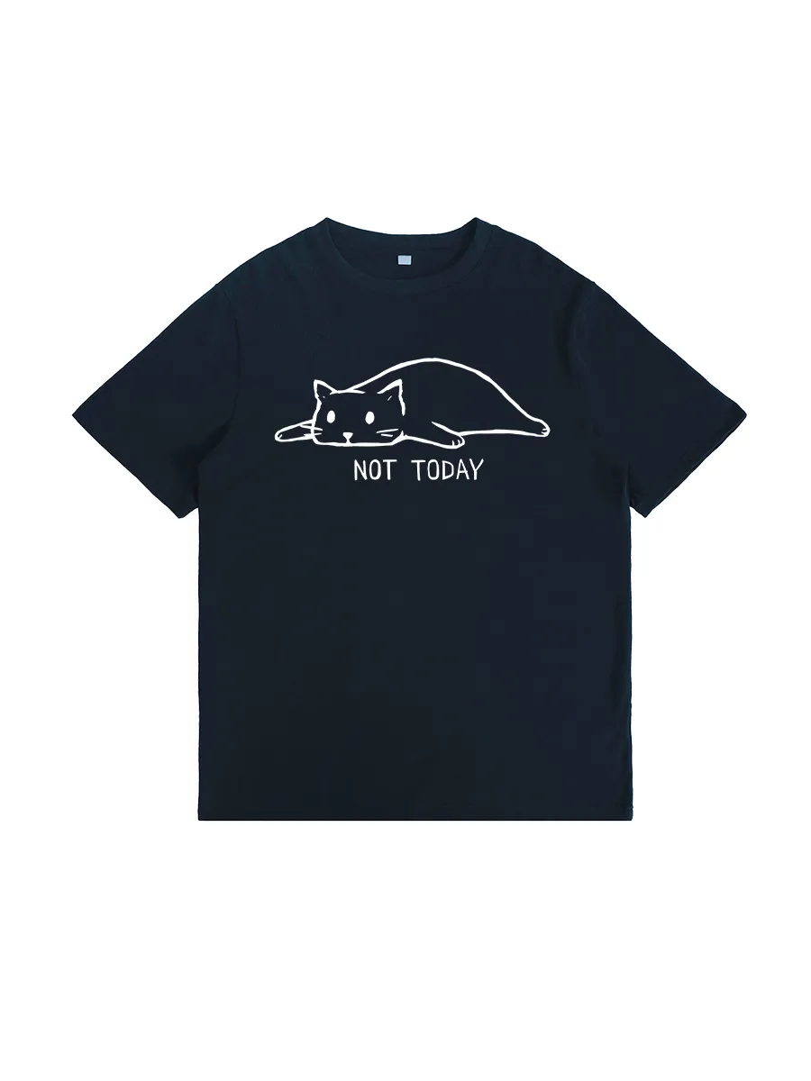 Cute Cat Short Sleeve T-Shirt