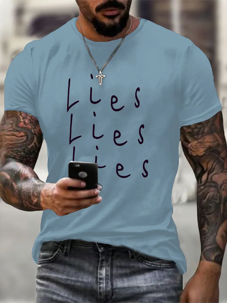 Men'S Morgan Wallen Lies Lies Lies T-Shirt