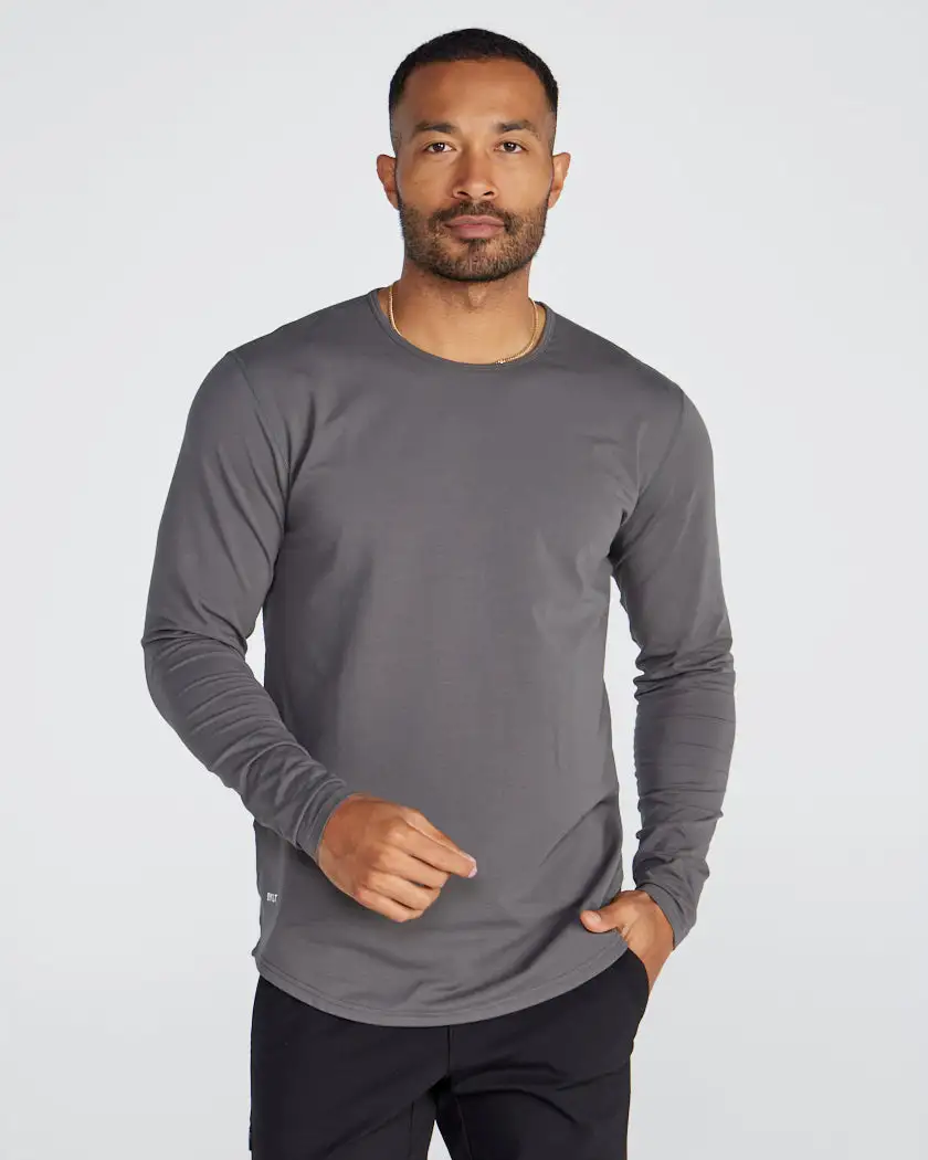 Drop-Cut Long Sleeve: Bylt Signature