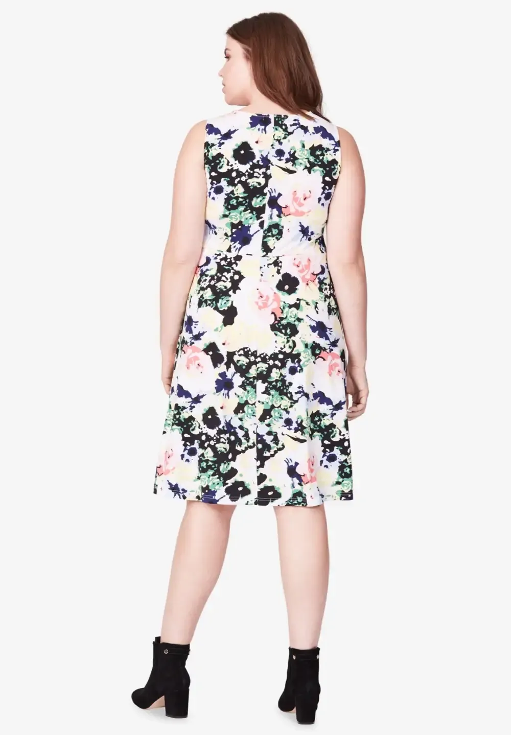 Knit Fit and Flare Knit Dress