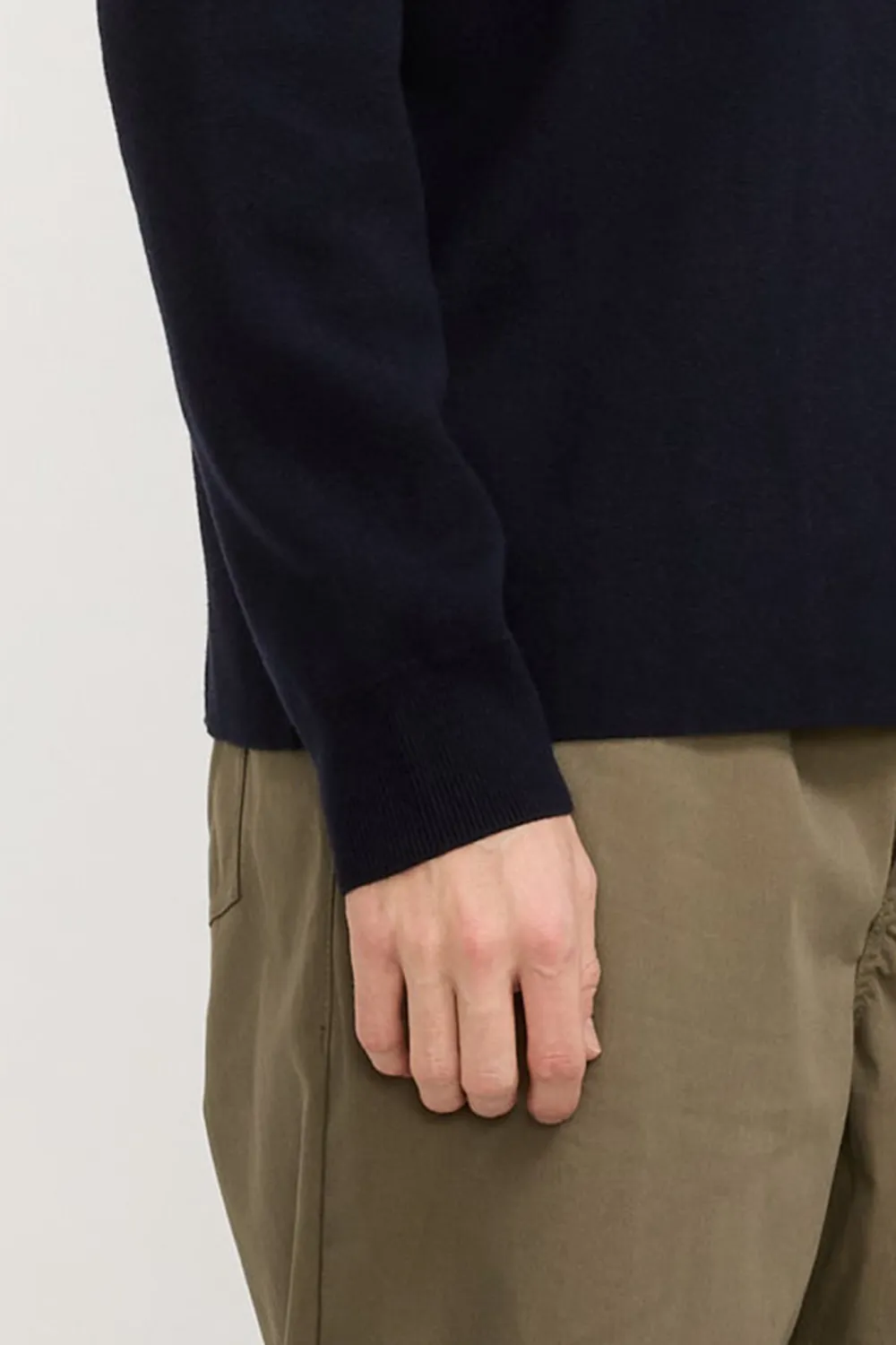 Kian Merino Cotton Milano Polo Dark Navy
