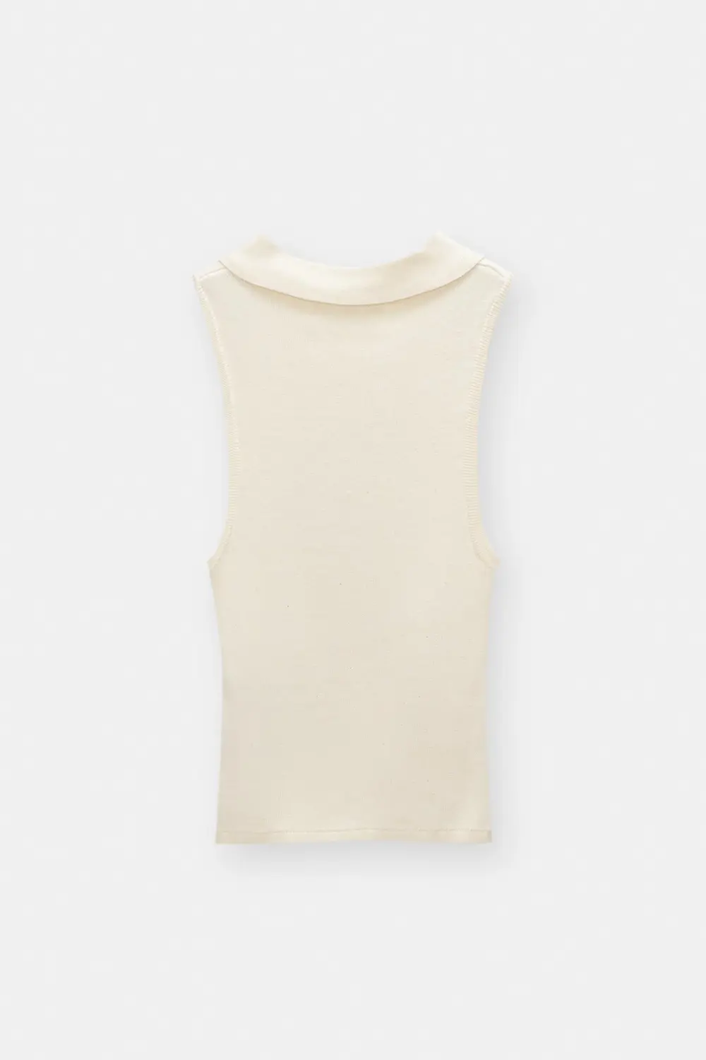 Polo collar top