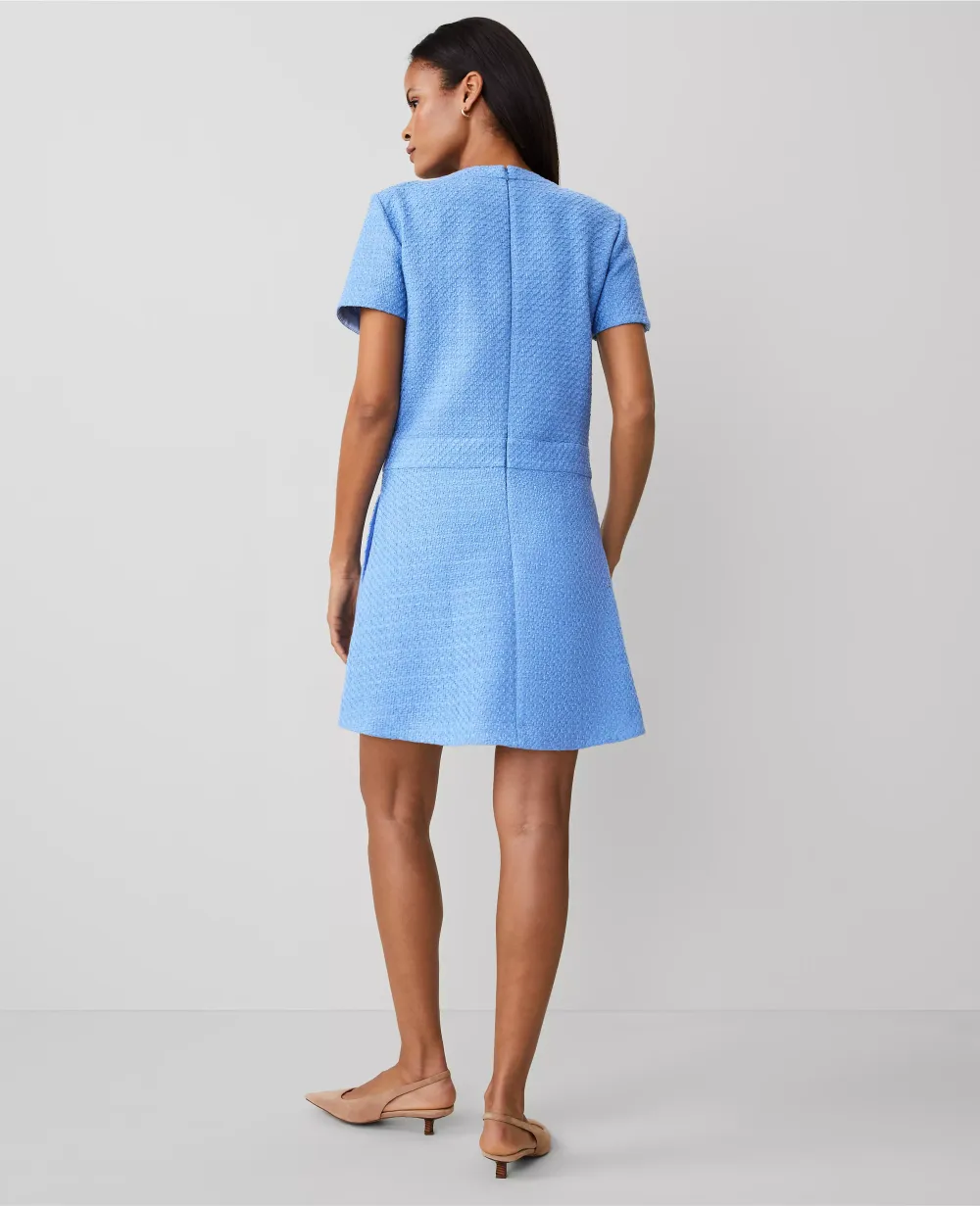 Tweed Flare Dress