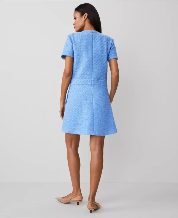 Tweed Flare Dress