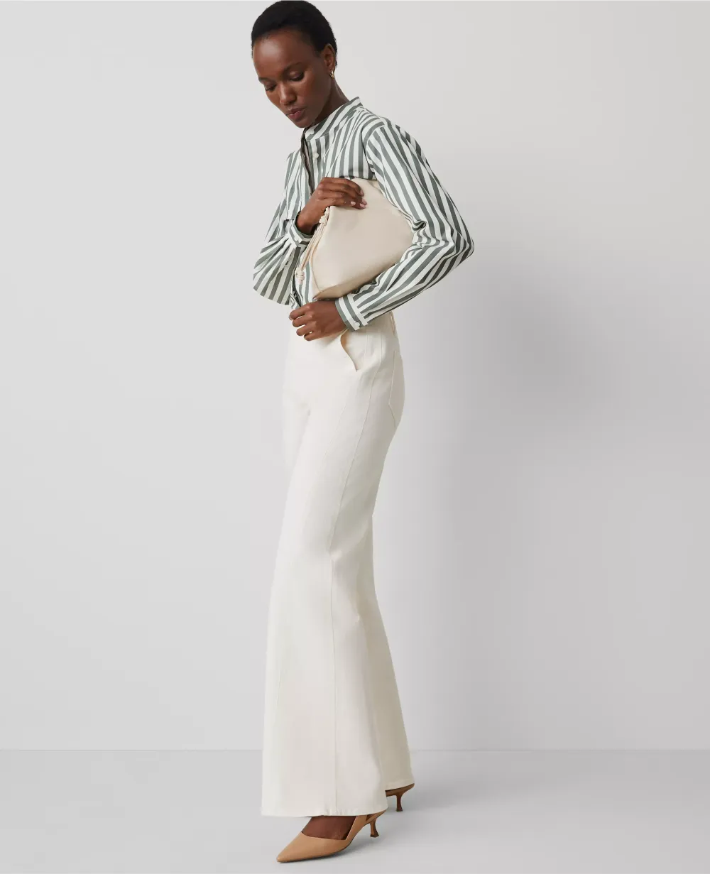 The Seamed Wide-Leg Jean