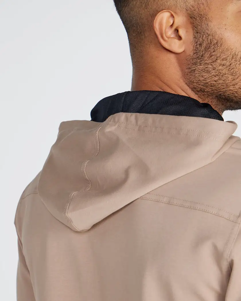 Drop-Cut: Lux Hooded Henley