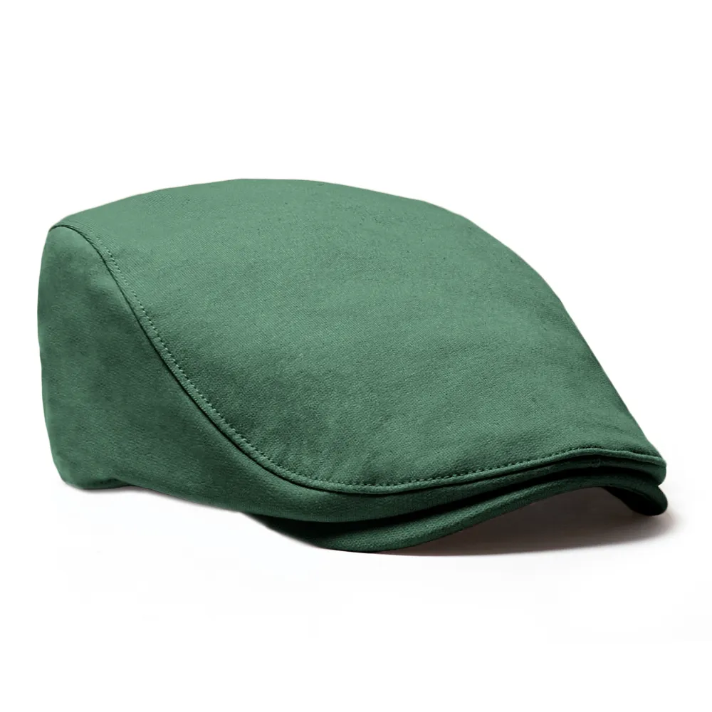 The Bruiser Boston Scally Cap - OD Green