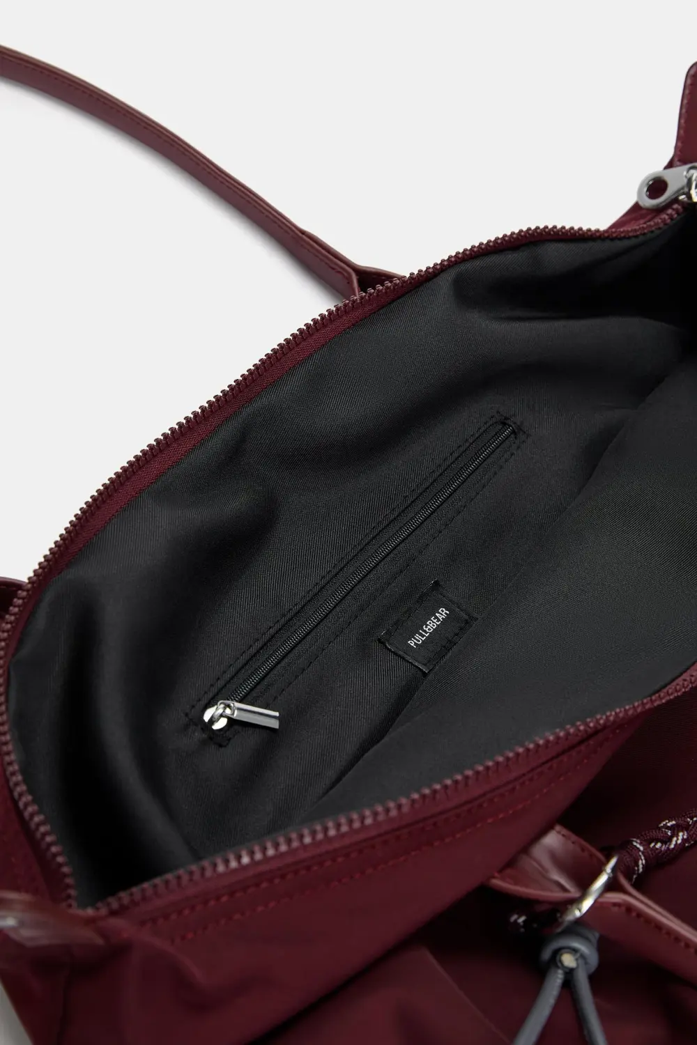 Bolso shopper nylon adorno
