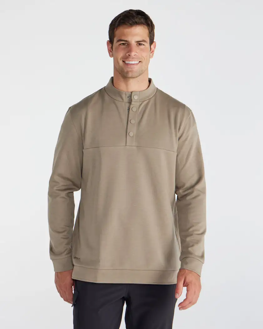 Adventure Fleece Quarter Snap Long Sleeve