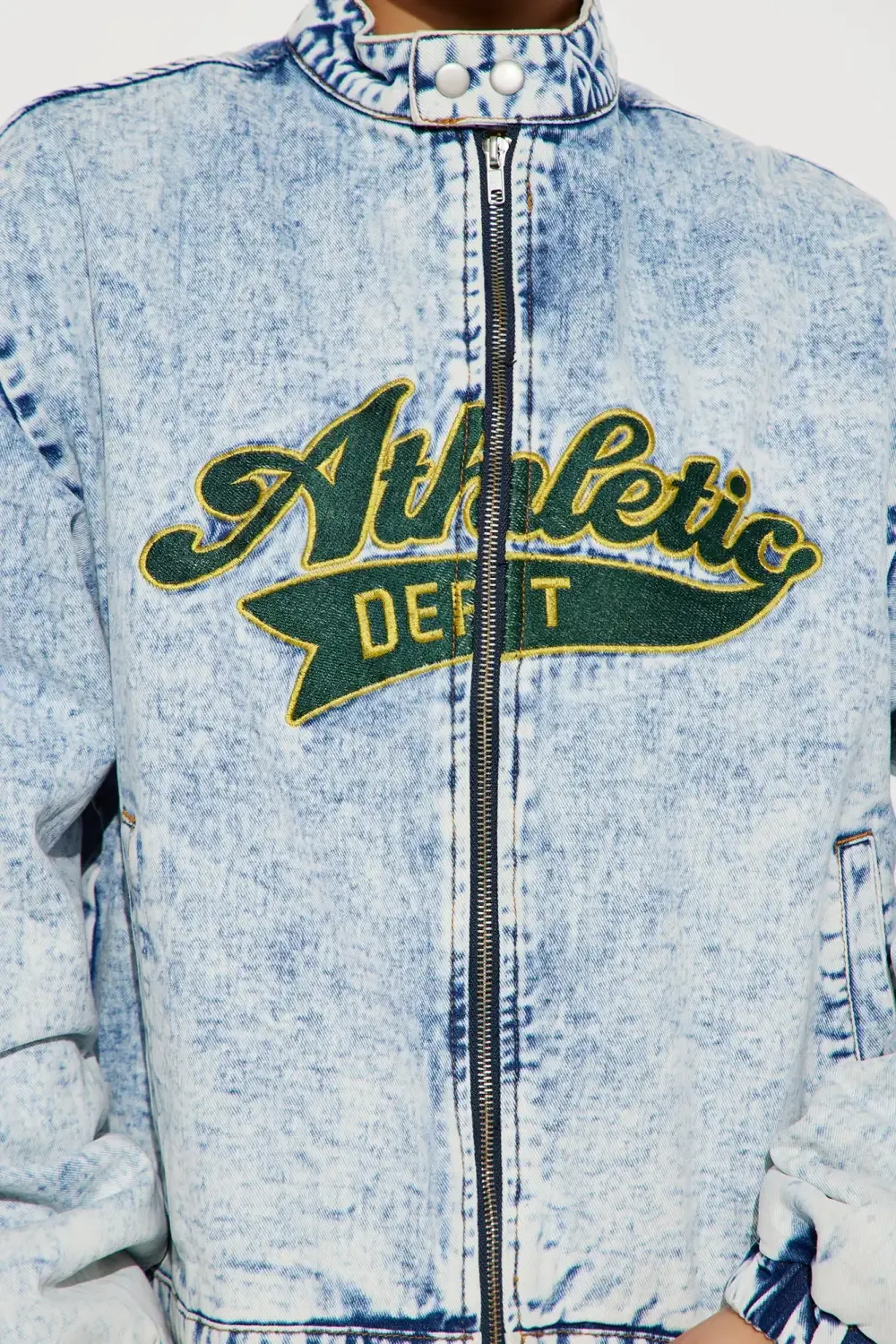 Athletic Dept Denim Jacket - Light Wash