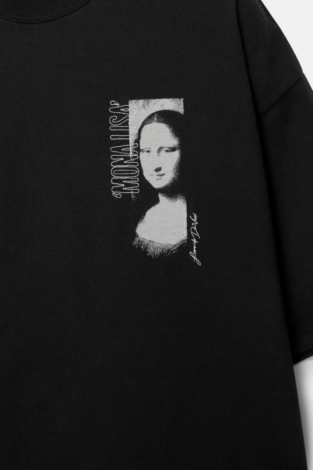 Mona Lisa black T-shirt