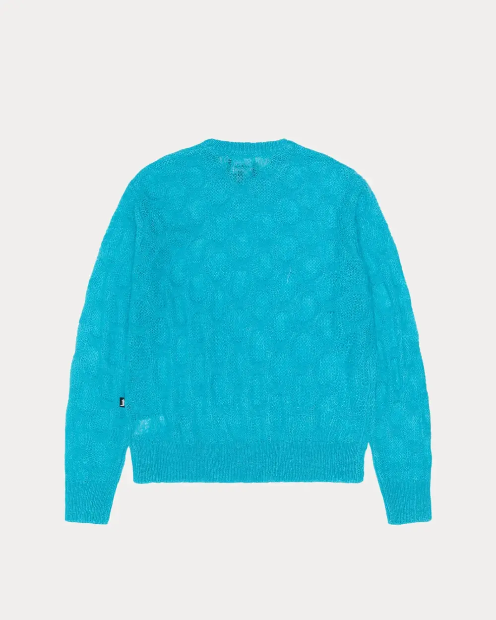 LOOSE KNIT CROSS CABLE SWEATER
