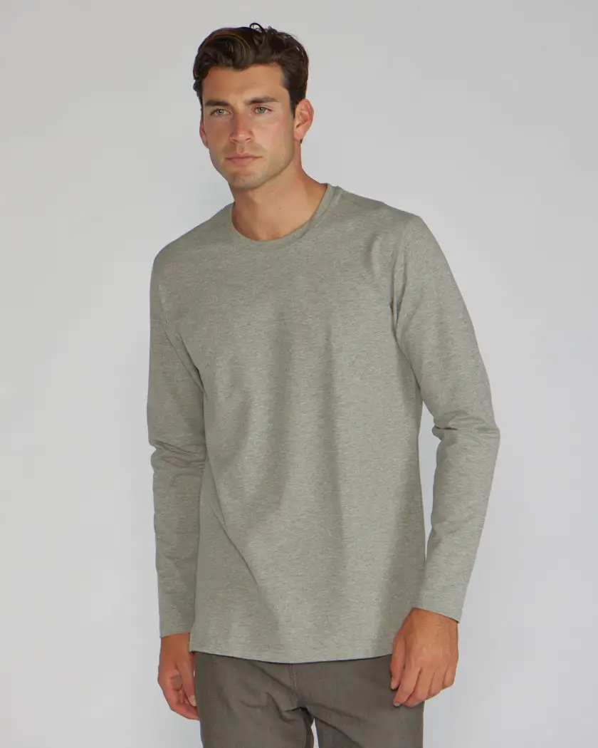 Long Sleeve: Lux Split Hem
