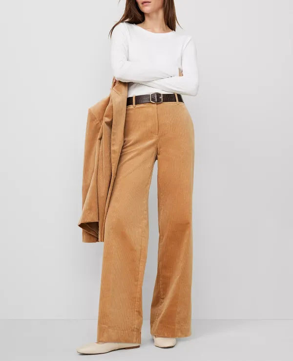 The Perfect Wide-Leg Corduroy Pant