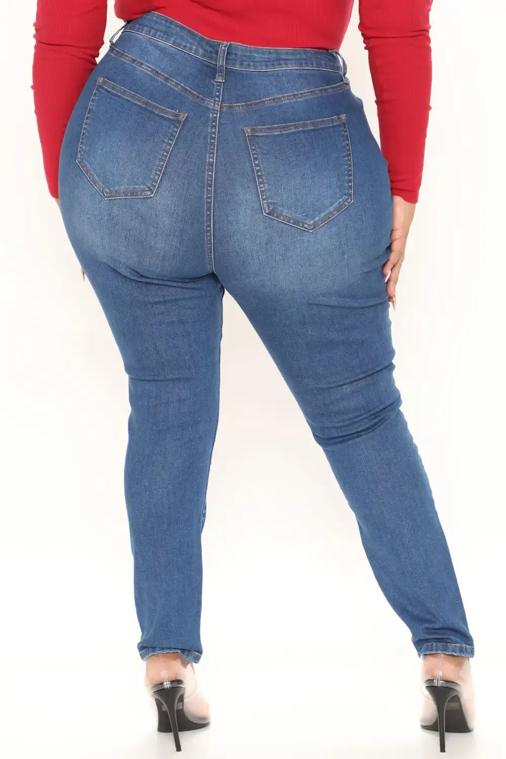 Jessica Skinny Jeans - Medium Blue Wash