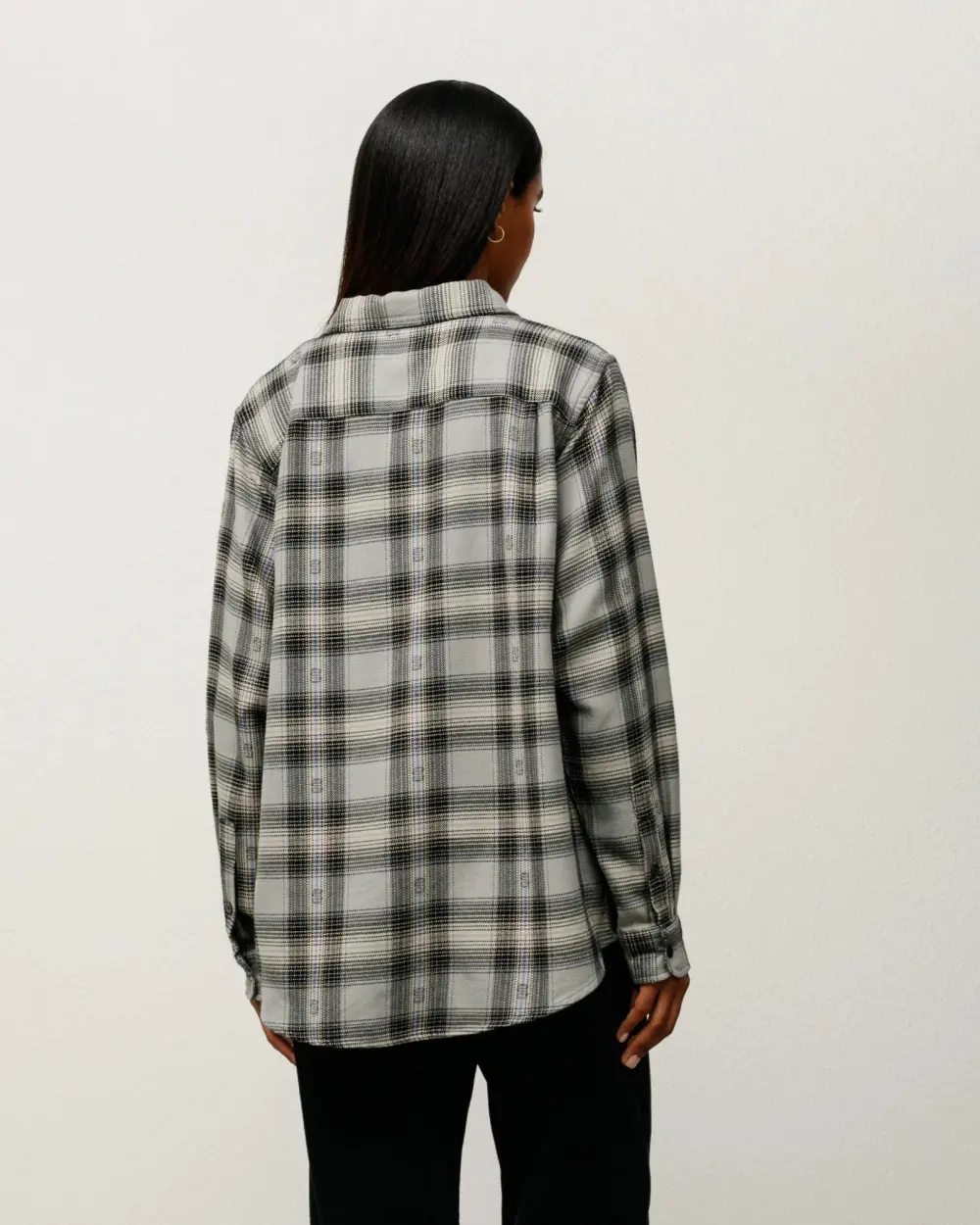 MOTIF PLAID SHIRT