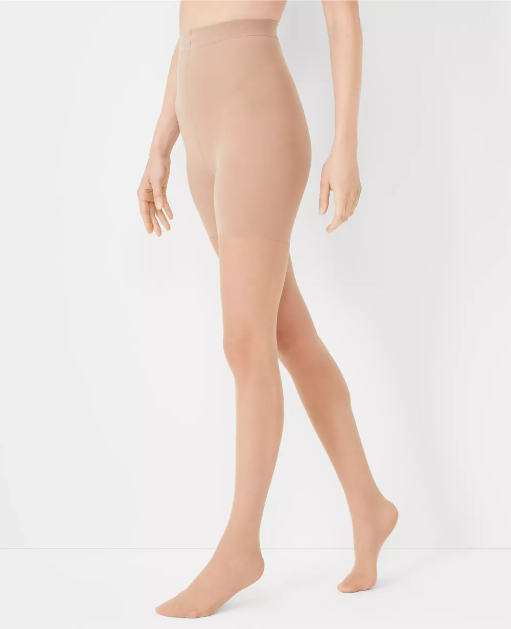Sheer Control Top Tights
