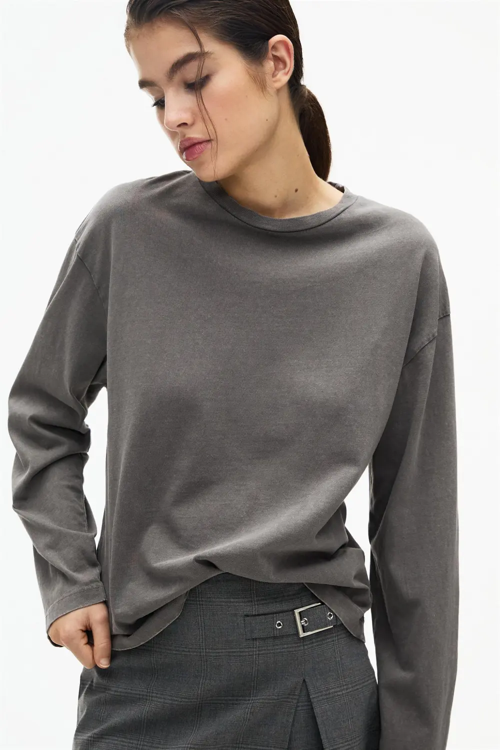 Camiseta manga larga oversize