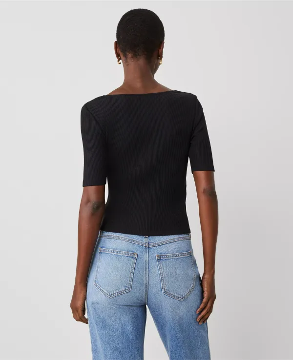 Crossover Neck Top