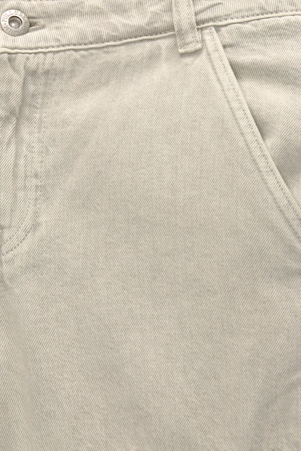 Jeans wide leg costuras marcadas