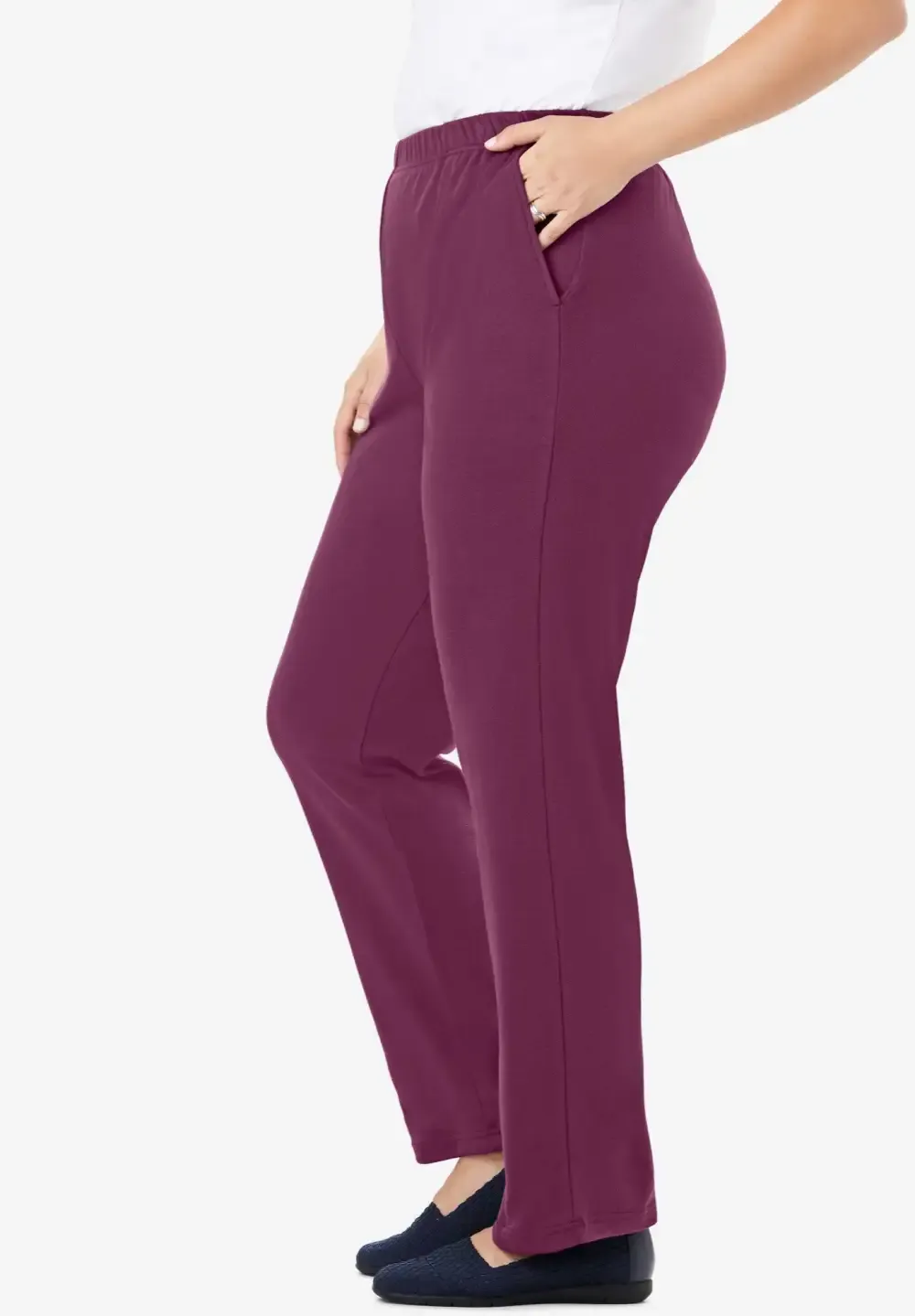 7-Day Knit Straight Leg Pant