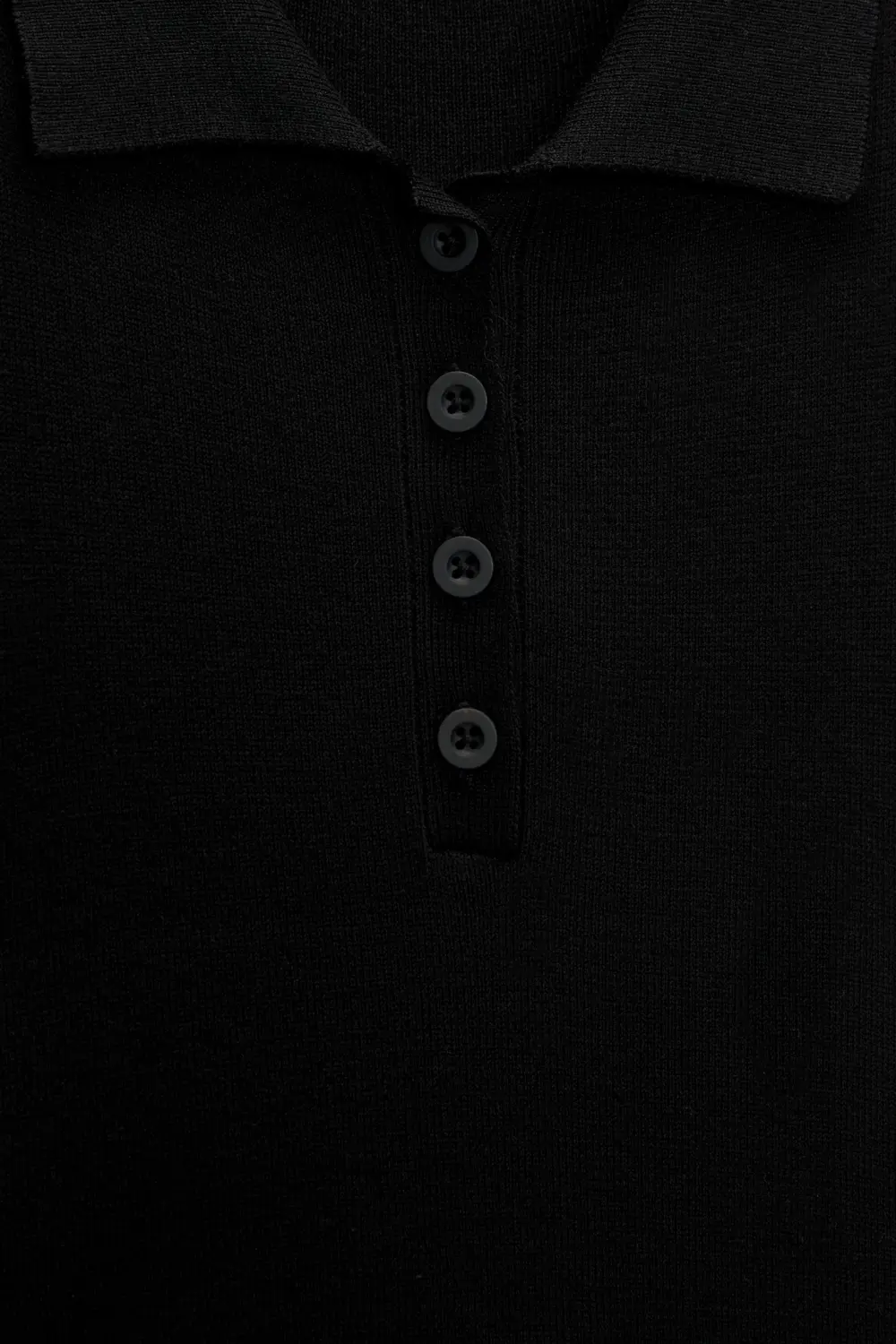 Vestido largo cuello polo