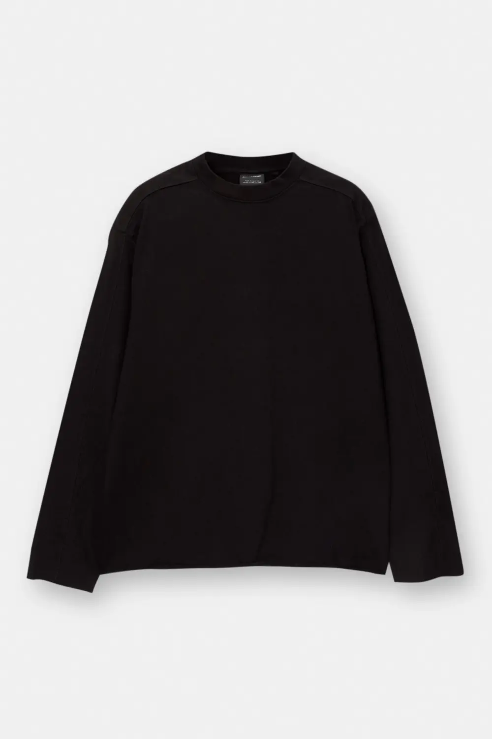 Faded T-shirt with frayed hem
