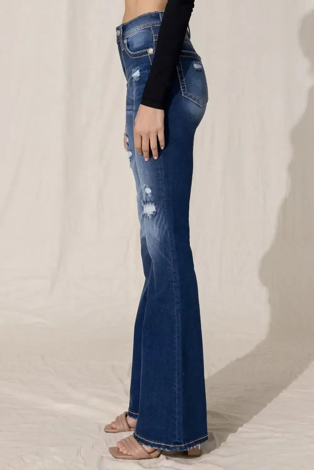 High Rise Sassy Flare