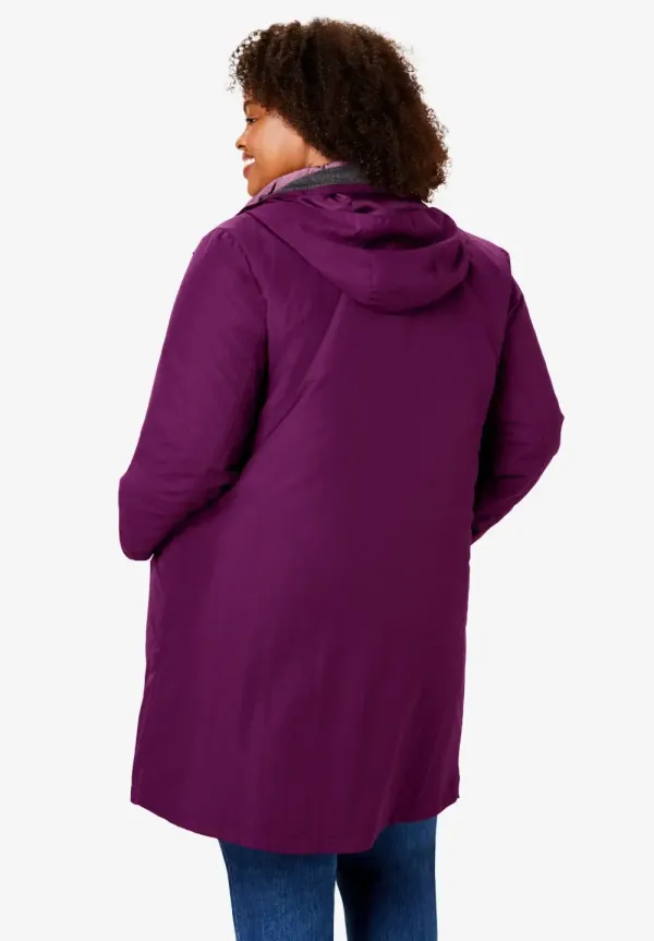 3-in-1 Hooded Taslon® Jacket