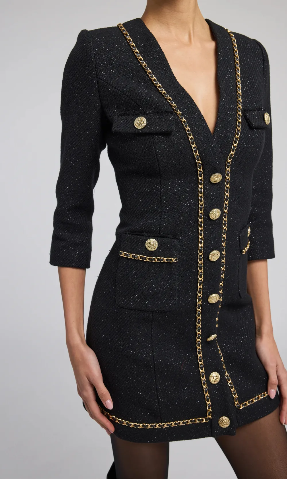 Sandrine Tweed Dress