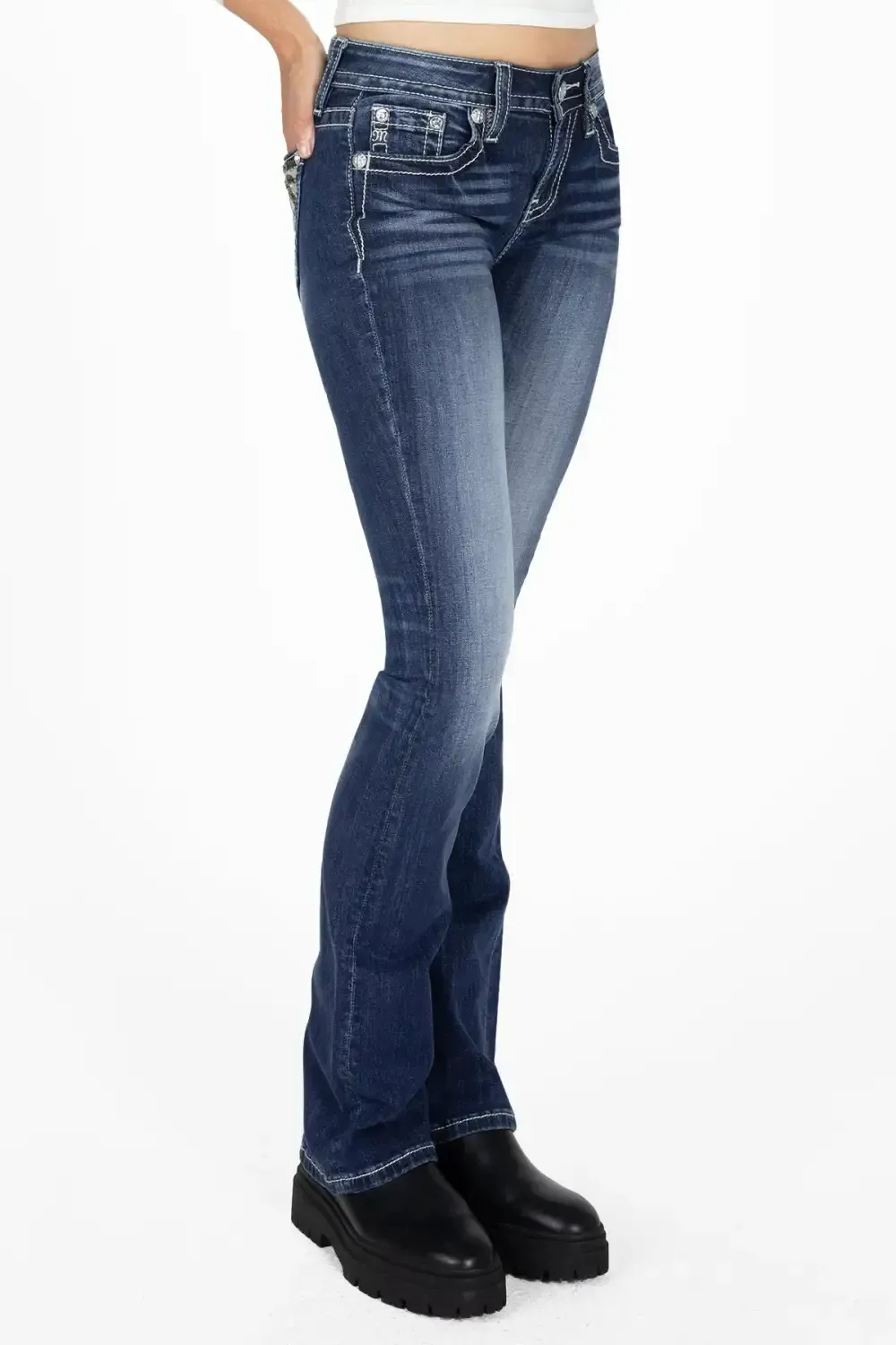 Feather Dreamcatcher Bootcut Jeans