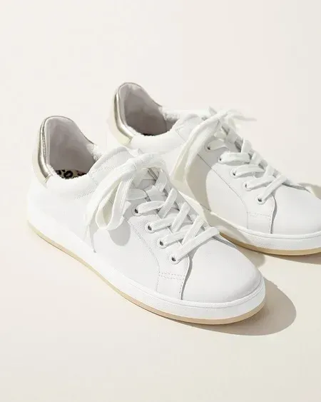 Leather Platform Sneakers