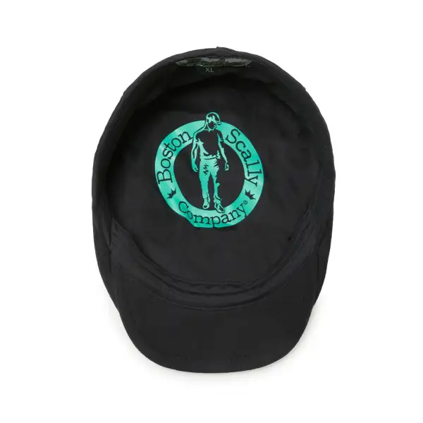 The Bruiser Boston Scally Cap - Black