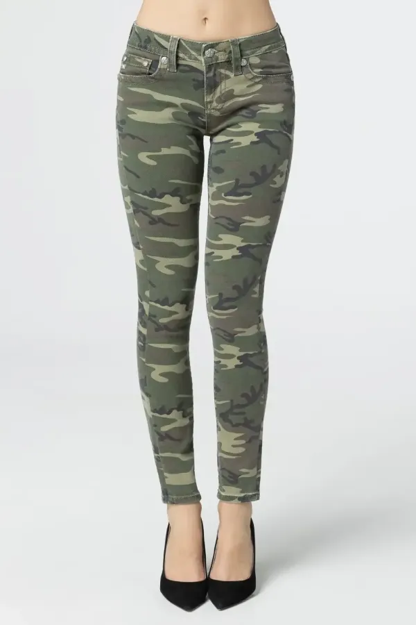 Camo Wings Skinny Jeans