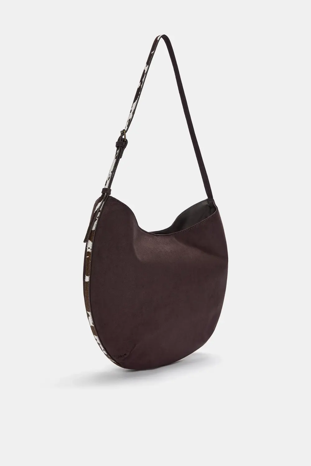 Bolso de hombro detalle animal print