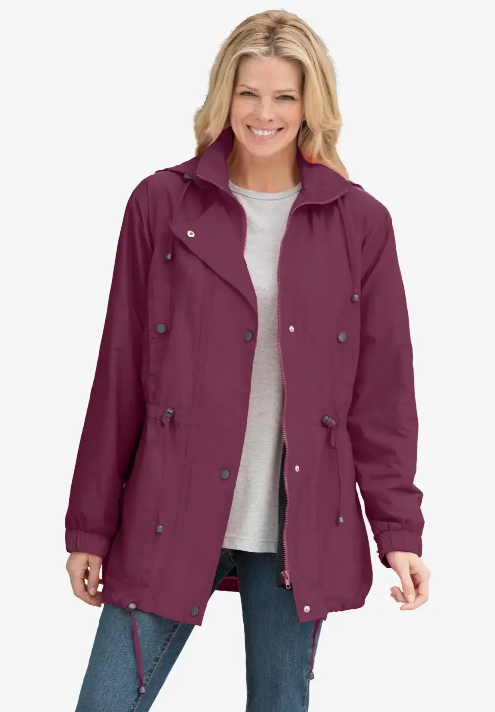 Fleece-Lined Taslon® Anorak