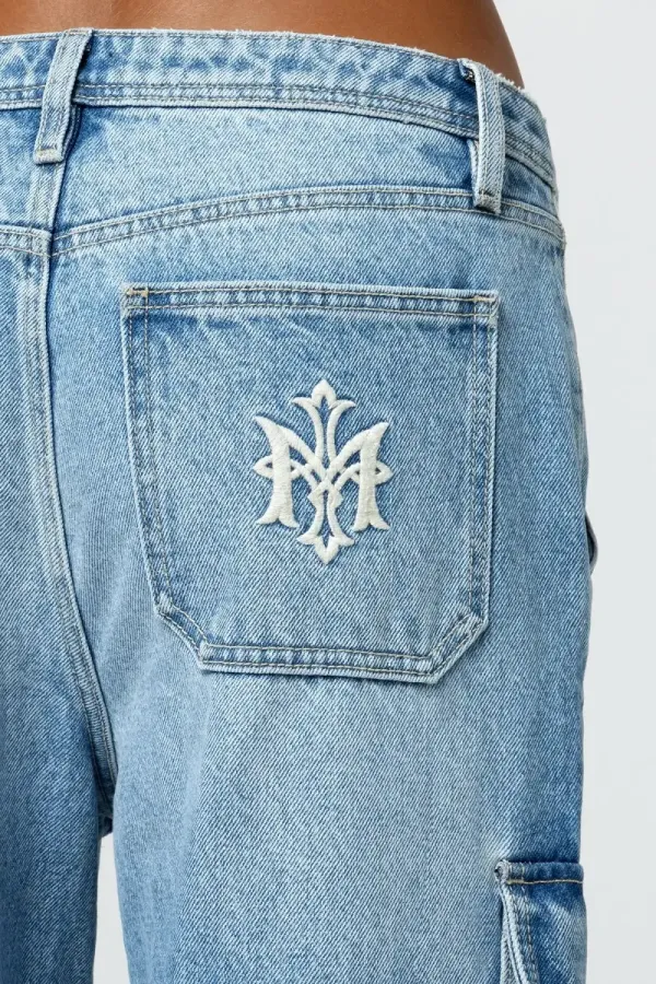Posh Denim Cargo