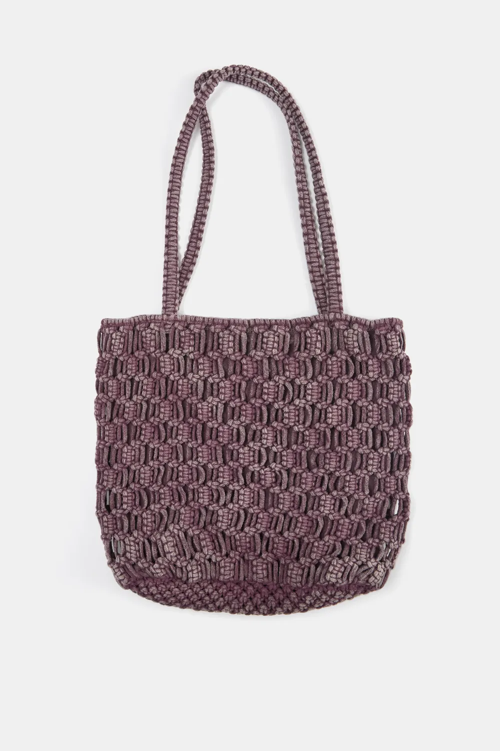 Bolso shopper crochet