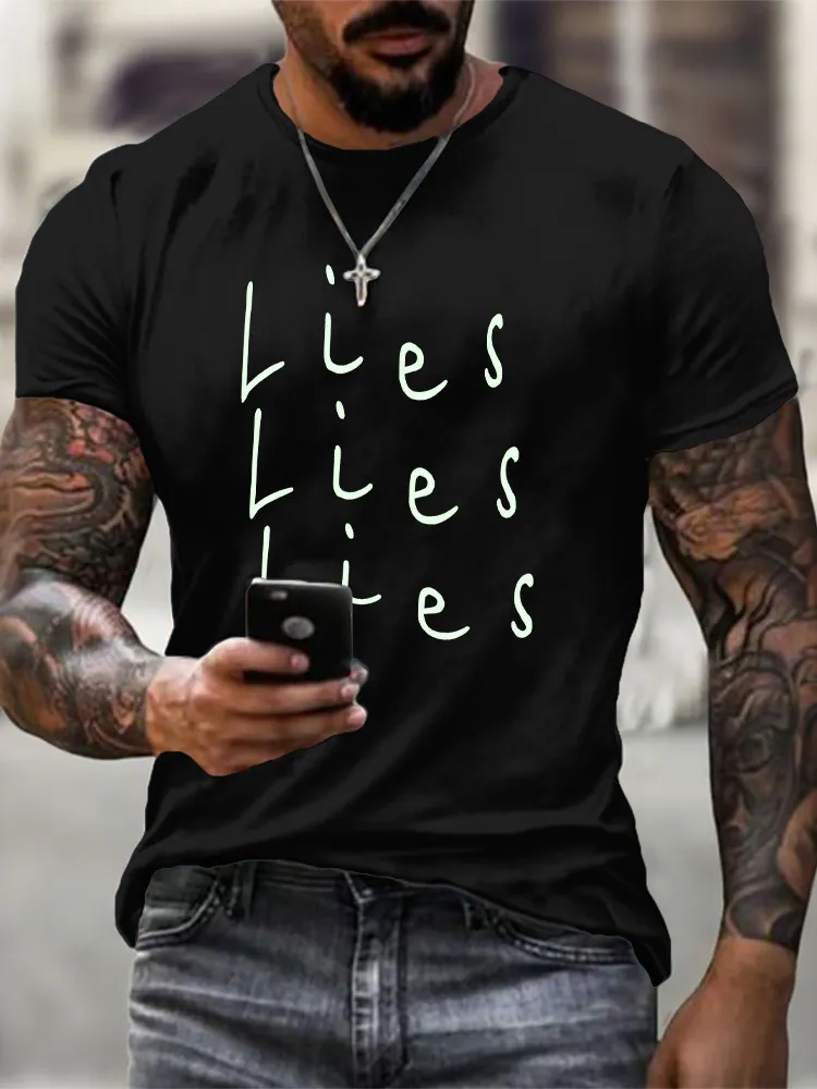 Men'S Morgan Wallen Lies Lies Lies T-Shirt