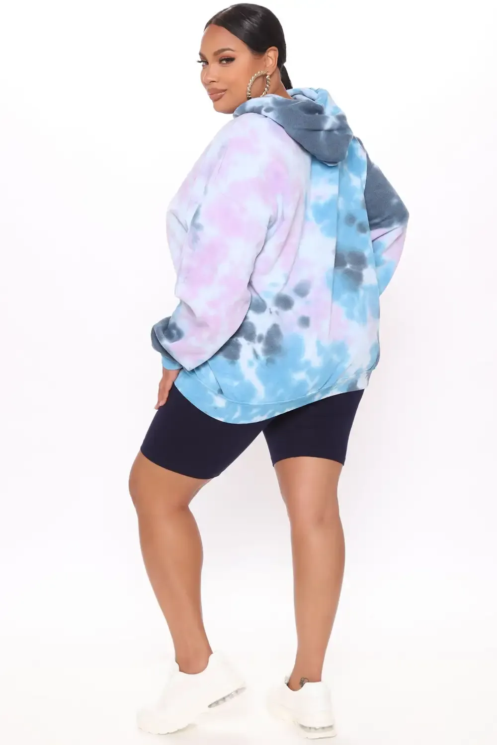 Natalee Biker Shorts - Navy