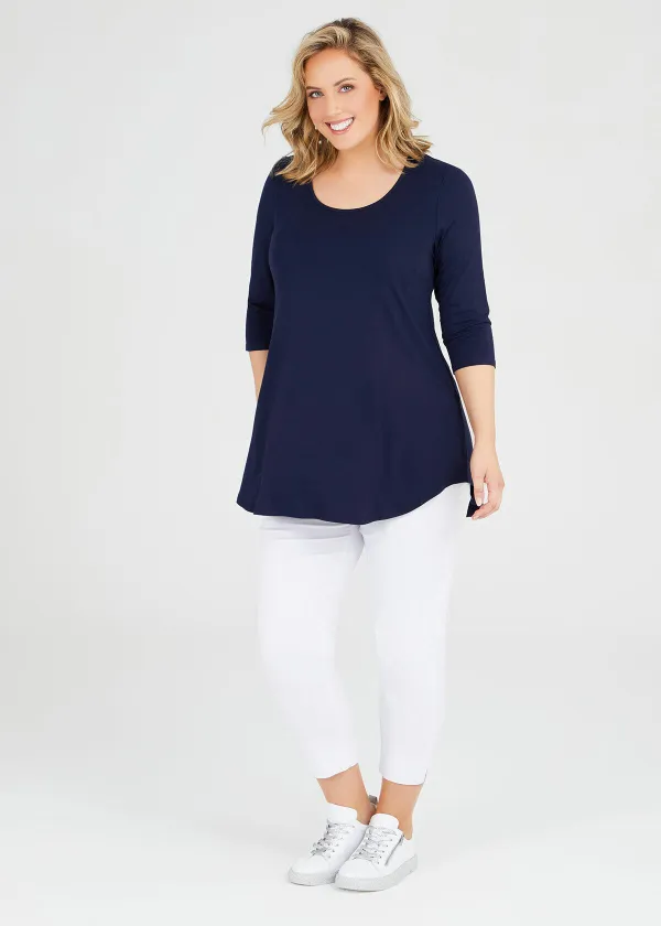 Bamboo Base 3/4 Sleeve Top