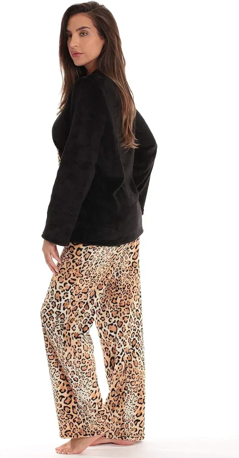 Plush Pajama Sets for Women