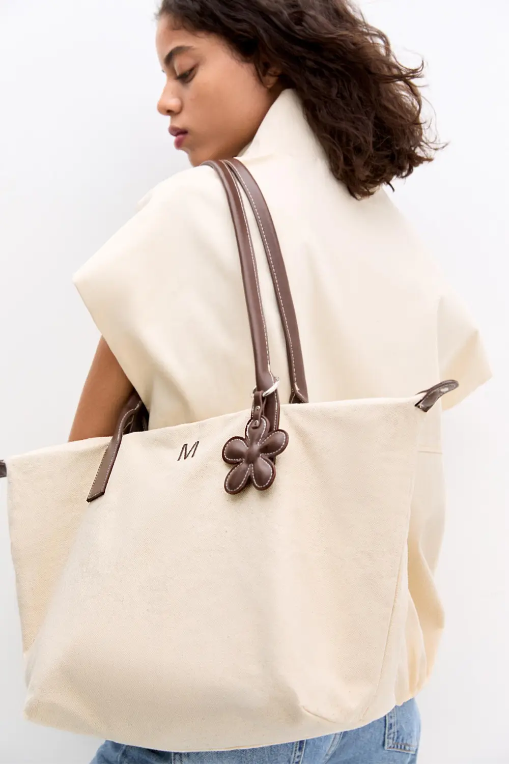 Bolso shopper adorno