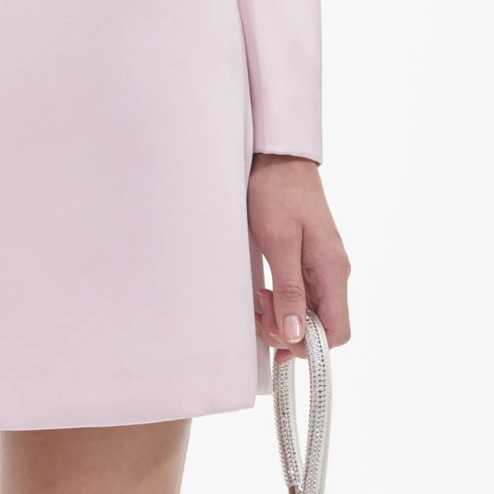 Pink Satin Bolero Jacket