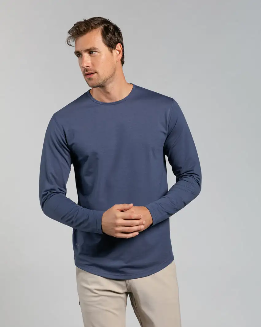 Drop-Cut Long Sleeve: Bylt Signature