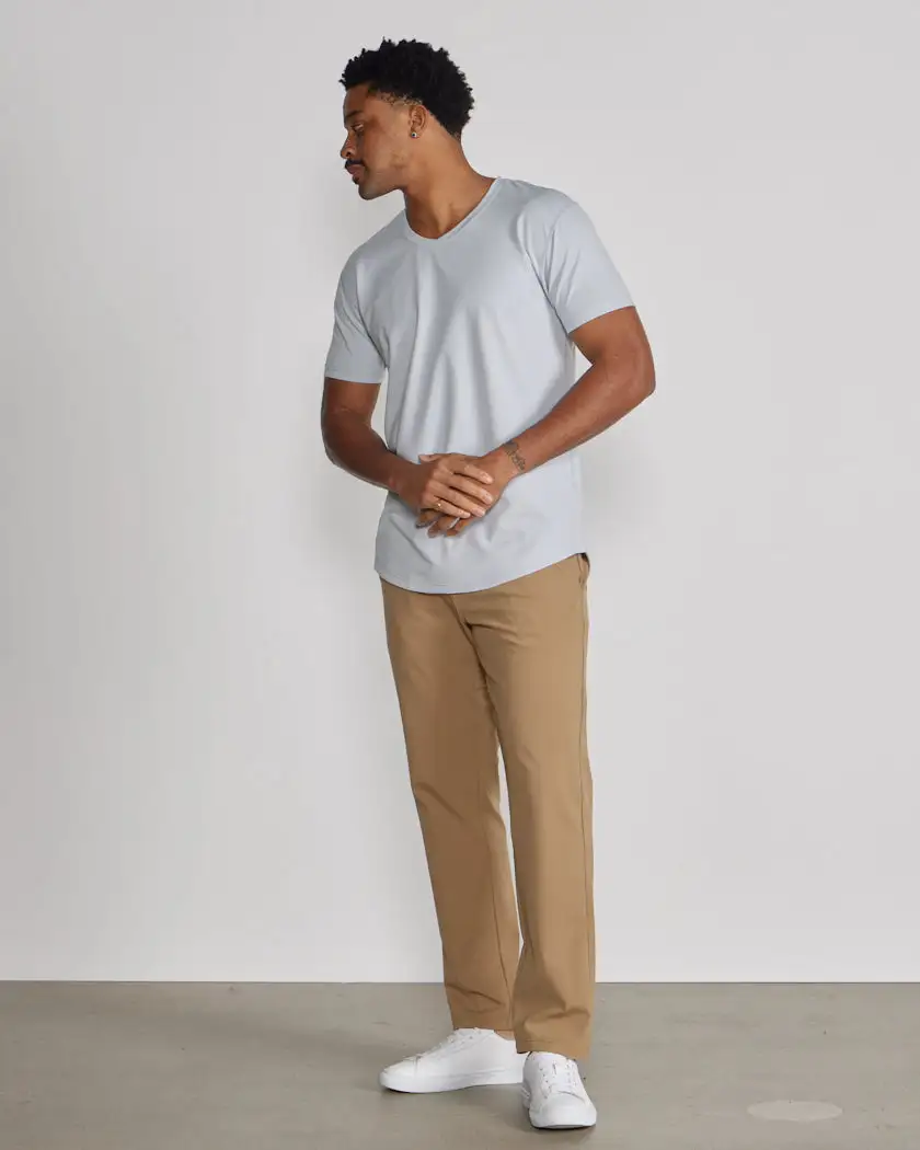 Drop-Cut V-Neck: Bylt Signature