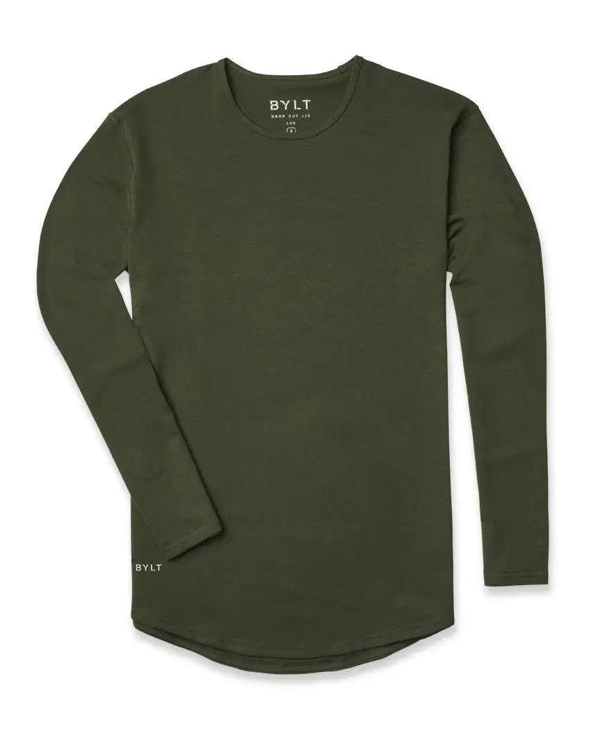 Drop-Cut Long Sleeve: Lux