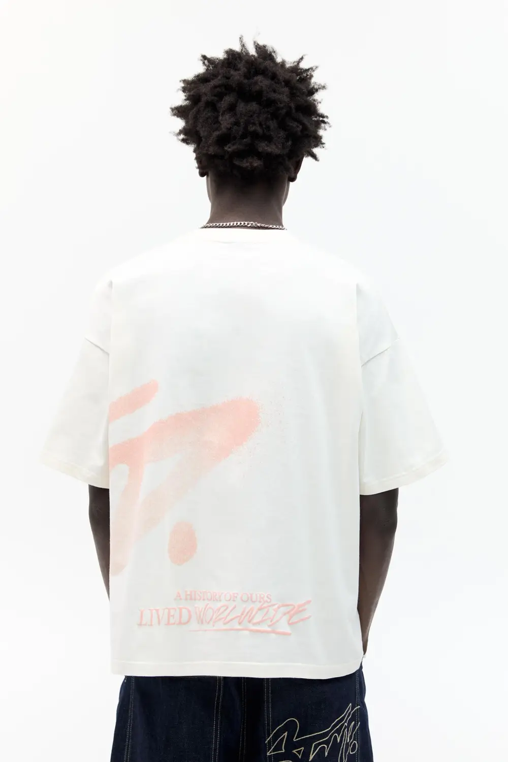 Short sleeve T-shirt with an STWD graphic
